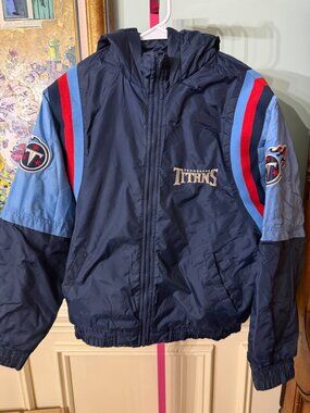 Tennessee Titans NFL Youth L 14-16 Jacket - Needs New Zipper
